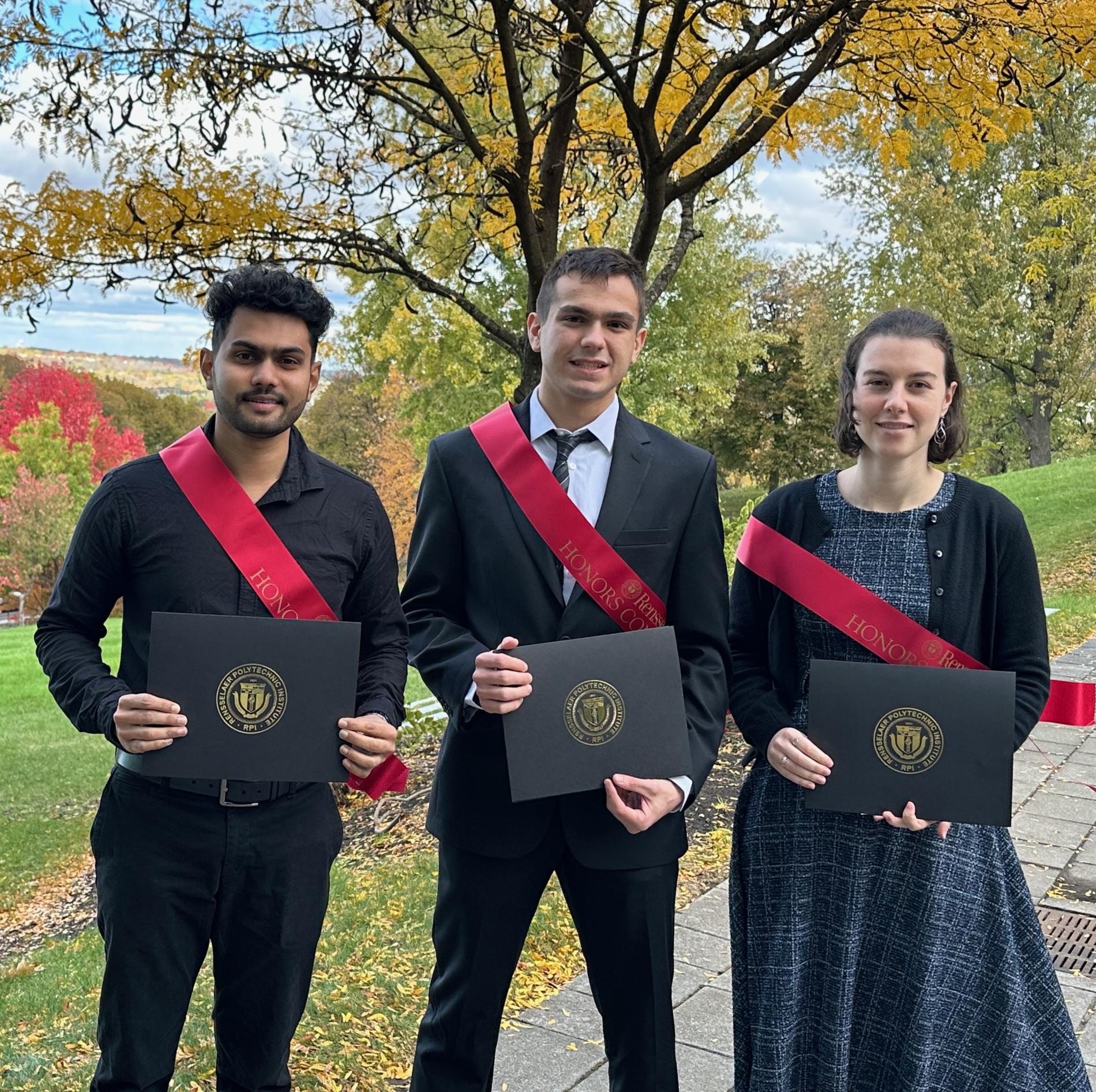 Six Mathematics Students Receive RPI’s Founders Award of Excellence